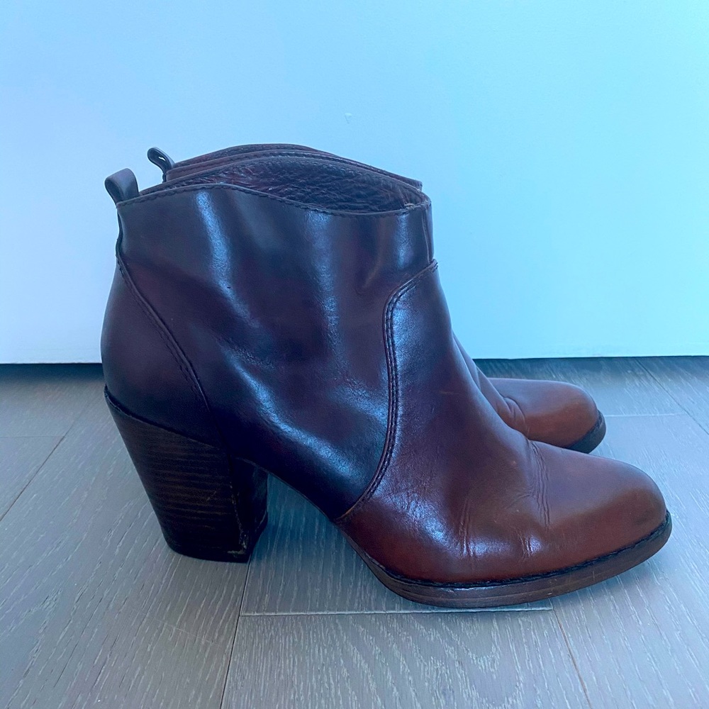 Michael Kors Collection Leather Bootie